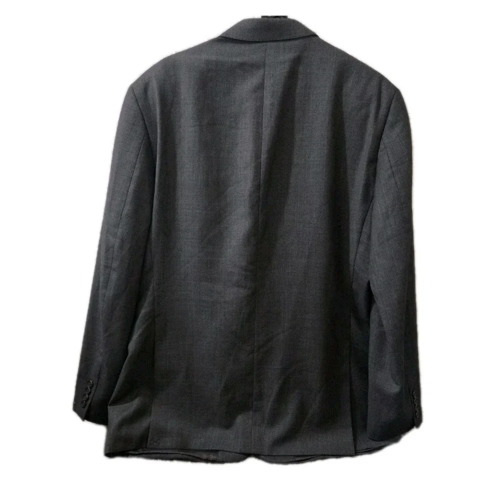 Ralph‎ Lauren Men's Wool Blazer Sport Coat Charcoal Gray 46R 2 Button